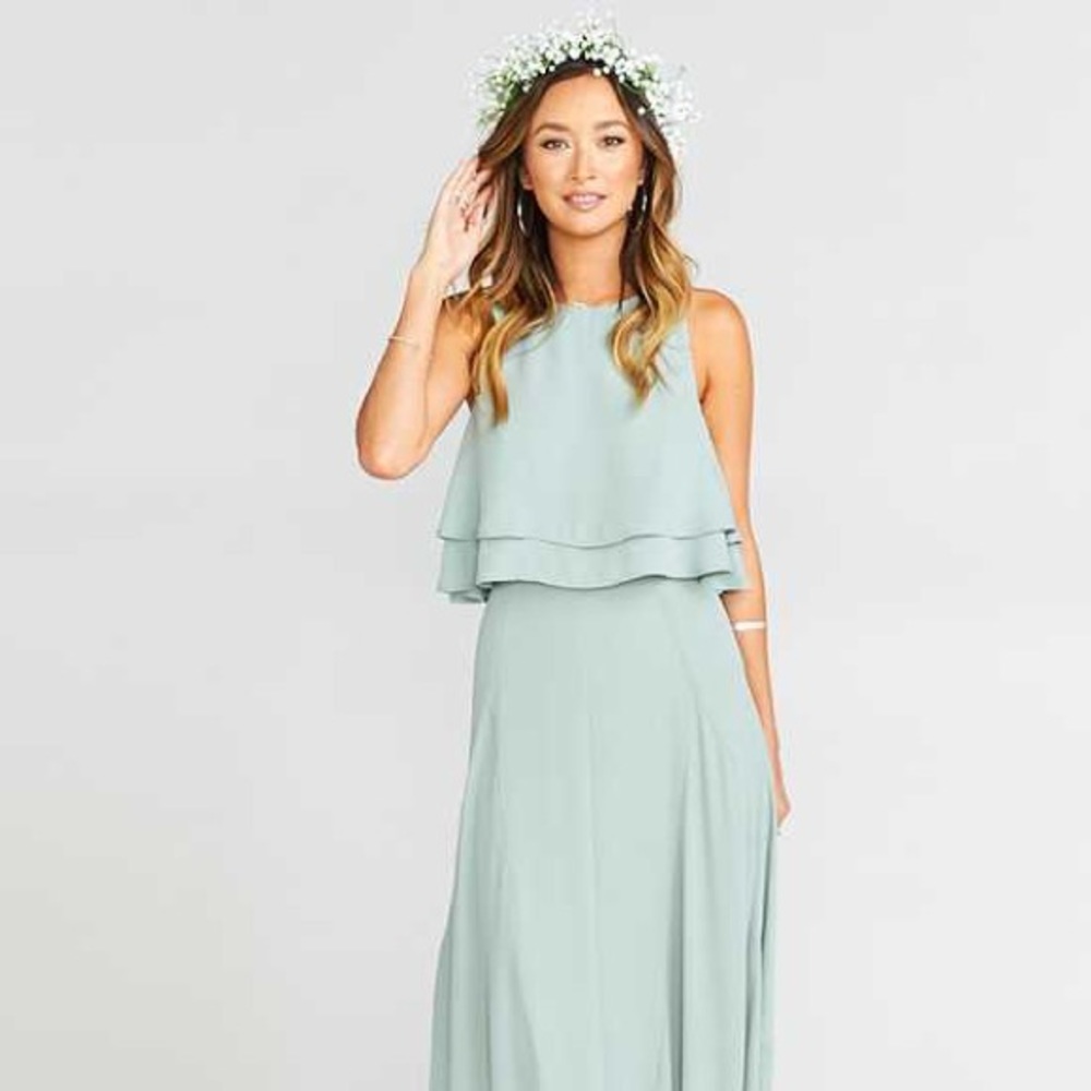 Show Me Your MuMu King Crop Top and Skirt XS